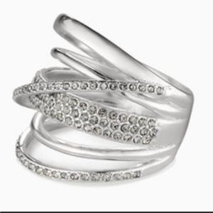 Stella & Dot Pave Orbital Ring size 7